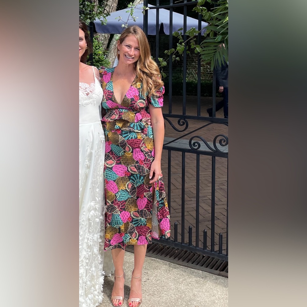 Silk seashell dress
